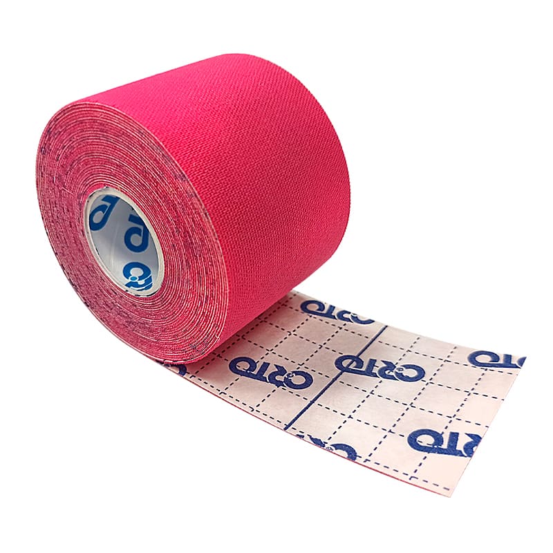 картинка Тейп из хлопка "Классический" 5см*5м розовый от интернет-магазина Ортимед