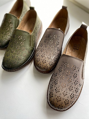 картинка Туфли женские XJR-51738-1S-KP серый от интернет-магазина Ортимед