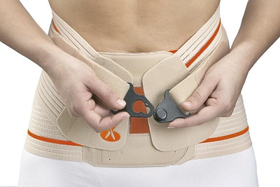 картинка Бандаж грудопоясничный модуль Dorso Evotec EV-203 UNI бежевый от интернет-магазина Ортимед