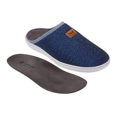 картинка Туфли домашние LM-803.026Х джинса от интернет-магазина Ортимед