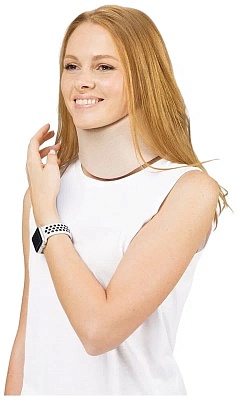 картинка Бандаж шейный ШВВ 53* 7,5 см бежевый от интернет-магазина Ортимед