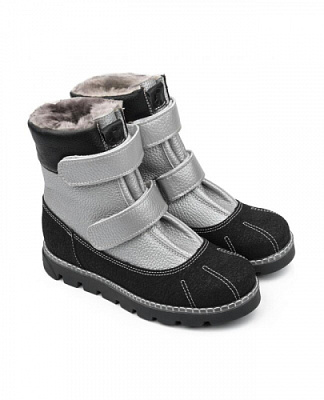 картинка Ботинки детские 23024 р.40 шерсть БЕРЛИН серый от интернет магазина Ортимед
