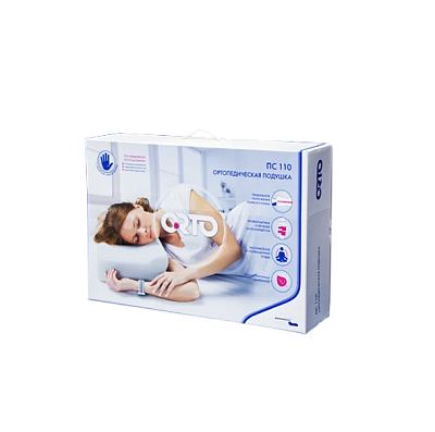картинка Подушка ортопедическая ПС-110 (55*35*9/13)		 от интернет-магазина Ортимед