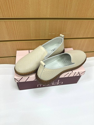 картинка Туфли летние женские MADELLA арт. UQX-41238-3D-SP бежевый от интернет-магазина Ортимед