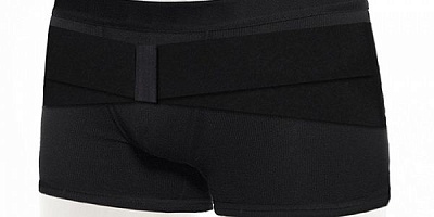 картинка Бандаж грыжевой паховый ГПП-444 черный от интернет-магазина Ортимед