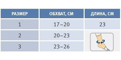 картинка Бандаж эластичный на голеностоп TN-240 от интернет магазина Ортимед