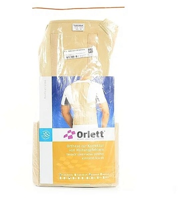 картинка Корректор осанки TLSO-250(А) длинный бежевый от интернет-магазина Ортимед