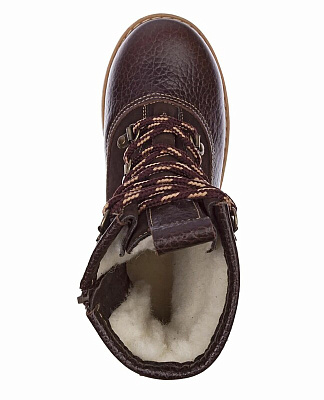 картинка Ботинки детские 23023 р.37 шерсть КАИР коричневый от интернет магазина Ортимед
