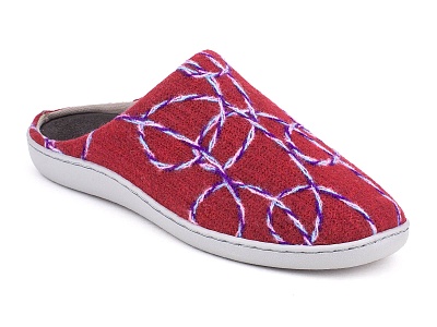 картинка Туфли домашние LM-803.033Х вязь бордо от интернет-магазина Ортимед