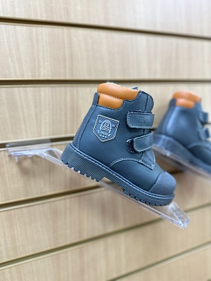 картинка Ботинки BO-313(3), серый (байка) от интернет-магазина Ортимед