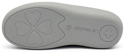 картинка Туфли домашние LM-803.016 жаккард пурпурные от интернет-магазина Ортимед