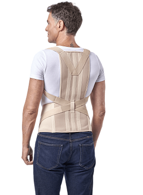картинка Корсет грудо-пояснично-крестцовый КГК-110 бежевый от интернет-магазина Ортимед