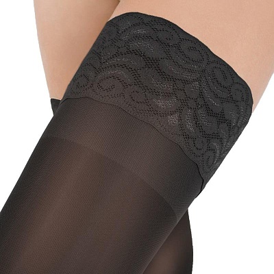 картинка Компрессионные чулки арт.2С205 черный от интернет-магазина Ортимед