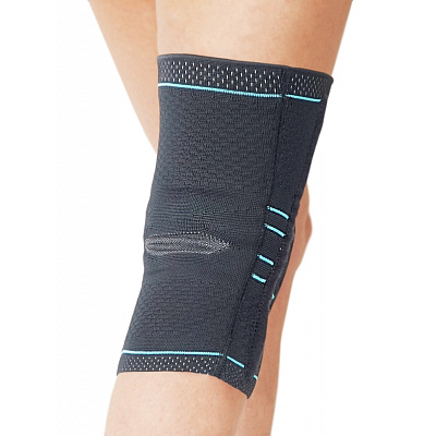 картинка Бандаж на коленный сустав неразъемный с пружиными вставками КС-607 от интернет магазина Ортимед