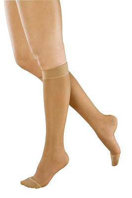 картинка Компрессионные чулки арт.2С114 до колена бежевый от интернет-магазина Ортимед