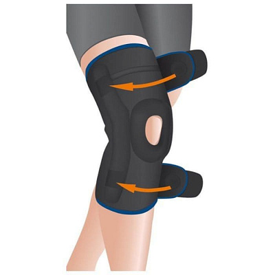 картинка Ортез на коленный сустав с полицентрическими ребрами жесткости 7120 от интернет магазина Ортимед